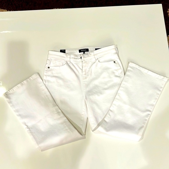 Buffalo David Bitton Kellie Jeans Semi High-Rise kick Crop, Classic 5 pocket - Picture 2 of 16